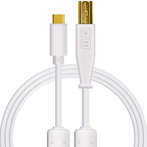 DJ TechTools Chroma kablovi: Audio optimiziran 1,5m USB-C do USB-B kabla sa 56k otpornikom