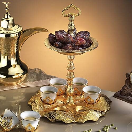 Lamodahome Osmanska turska grčka arapska kafa mırra espresso posluživačke poklon set Golden Mırra