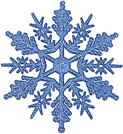 # 5FN2E4 24pc SnowFlake Božićni ukras Božićno ukrašavanje stabla Privjesak programa Mesto (5cm)
