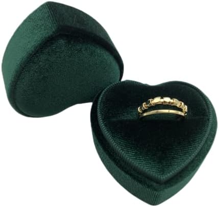 Kutija za prskanje nakita JWBEDJ, prstena za ceremoniju svadbe, kutija za prsten, baršunaste