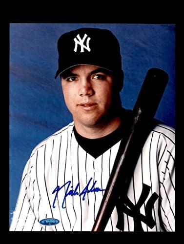 Nick Johnson Tri Star potpisao je 8x10 fotografija Yankees Autograph - autogramirana MLB fotografija