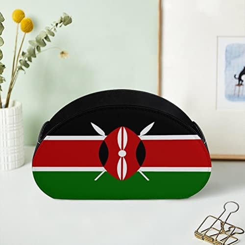 Kenijska Zastava držač za daljinsko upravljanje Multi-funkcionalni stoni organizator sa 5 pretinaca