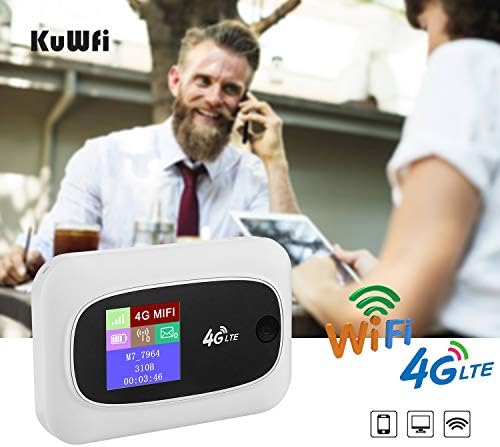 KuWFi 4G LTE mobilni WiFi Hotspot putni ruter Partner bežični Sim Ruteri sa utorom za SD SIM