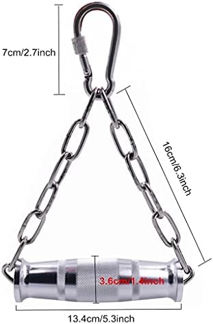 YCFBH metalna teretana rukuje priključcima za kablove remenice za teške uslove rada lanac od nerđajućeg čelika neklizajuće ručke Fitnes oprema