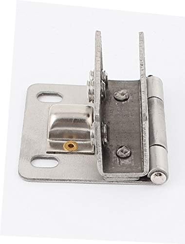 X-dree-10mm Podesiva nehrđajuća čelika Clip Clip Clip šarki za tuš za kupaonicu (Bisagra de Puerta de Clip