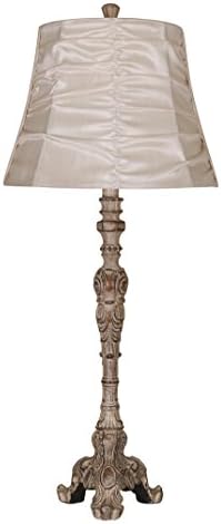 Elegantni dizajn LT3301-CRM antiquiel stil buffet stolna svjetiljka sa šlagom ruched nijansom