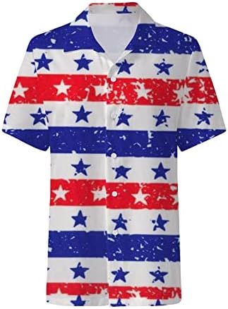 Plus size Flannel majica Žene Žene Ljetne havajske košulje Soft Cool cvjetni ispis Kratki rukav na vrhu vrhova T
