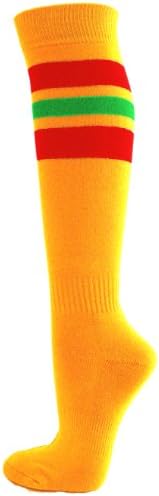 COUVER pruge na zlatnim žutim čarapama za sport/Softball do koljena, 1 par