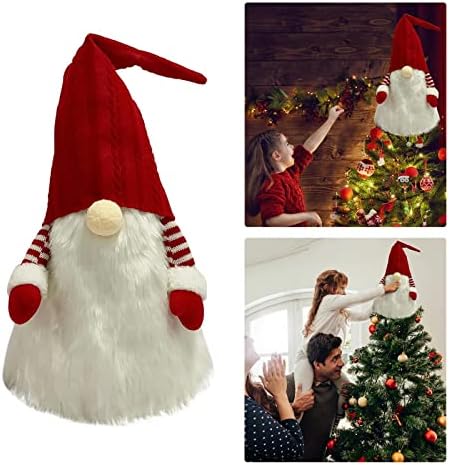 Dekorativni snjegović božićno drvce Božićno drvsko božićno kruni plišani božićni ukrasi ukrasi i privjesci