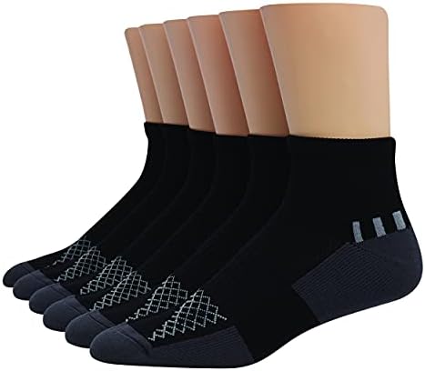 Hanes muške čarape, X-temp performanse čarape za gležnjeve, 6-pakovanje