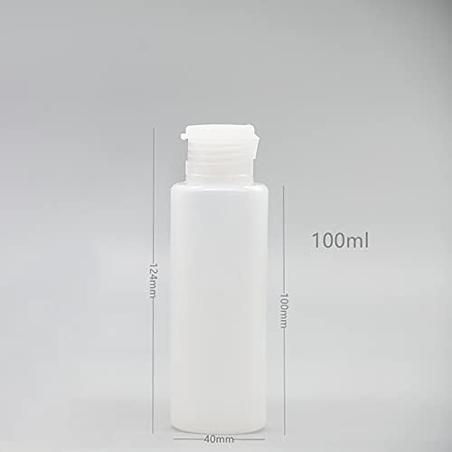 GSHLLO 3 kom. 100 ml Clear Plastična stiska boca prazna Flip Cat boca toaletni materijal Dispenser putničke