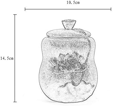 QTT mini urne za ljudski pepeo keramički kremat urne sahrane u urnu kod kuće Ashes urn za