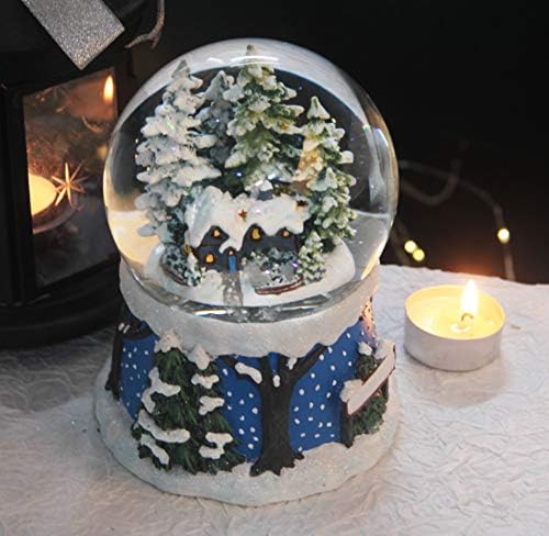DBLQ Music Box Božićne kristalne kugle snježne pahulje Djevojka meda djevojka rođendan