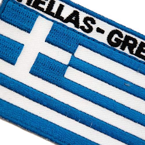 A-ONE taktički pojas NATO vojni paste zakrpa + Grčka zastava za savijanje na flasteru, armijskim amblemima