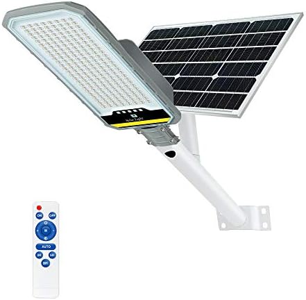 STASUN LED solarna ulična svjetla, 400W 36000LM vanjska svjetlost na otvorenom s daljinskim