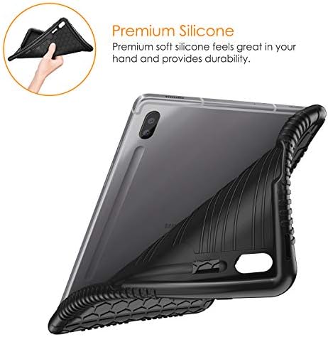 FINTIE silikonska futrola za Samsung Galaxy Tab S6 10.5 2019, [s olovka] Češalj meda serija Dječji prijateljski
