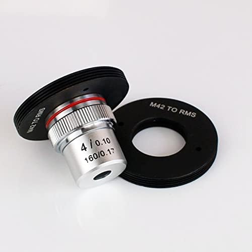 Adapter za mikroskop aluminijumski Adapter prstenasti nosač za mikroskop objektiv RMS do M42 upotreba na priboru