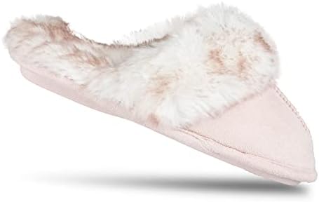 Jessica Simpson djevojke udobne papuče-slatke cipele od lažnog krzna cipele sa memorijskom pjenom