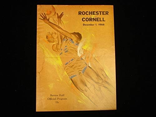 1. decembra 1966. University of Rochester @ Cornell Basketball Program - fakultet