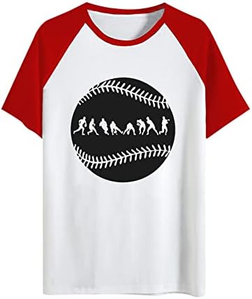 Ženska košulja dugih rukava za slojevitost 2023 muški i ženski isti stil Raglan kratka rukava Nova Bejzbol ljubav