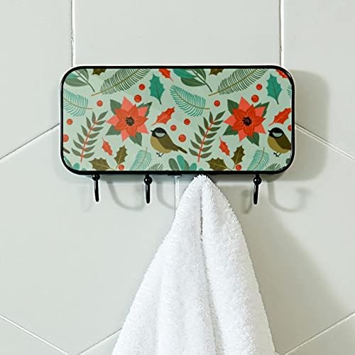 Držač ručnika Lyetny zidni ručnik za ručnik kupatilo dekor ogrtač ogrtač Odjeća za ptice i bobice