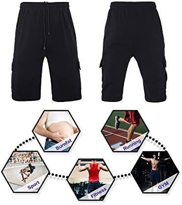 Eylhot muške runove kratke hlače Prozračne opuštene fit atletičke vježbe Teretane šort sa džepovima