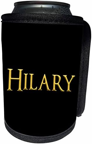 3drose Hilary mainstream ime za djevojčice u SAD-u. Žuta. - Može Li Se Omotati Za Flašu Hladnjaka