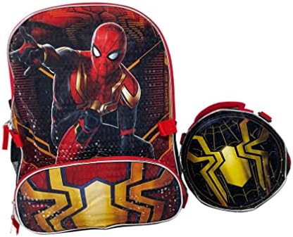 Brzo naprijed Spiderman ruksak film 16 sa oblikovanom torbom za ručak