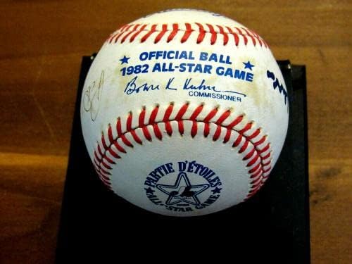 Bowie Kuhn Chandler Ueberroth Povjerenici potpisali su auto kuhn a / s bejzbol JSA - autogramirani bejzbol