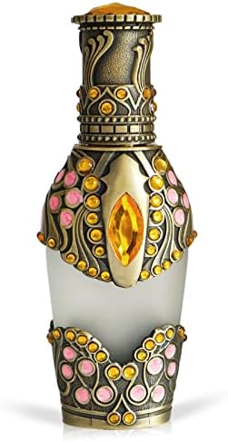 LRTJ sapphire stakleni parfem boca prazan u punjenje egipatskog stila, obnavljanje staklenih parfemskih boca