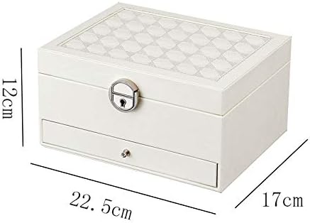 Kutije za odlaganje automatska kožna kutija za nakit troslojna kutija za žene prsten za naušnice