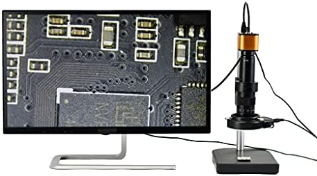 Bzlsfhz 16MP Stereo digitalna USB Industrijska kamera za mikroskop 150x elektronski video stalak za sočiva za PCB THT lemljenje
