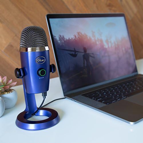 Plavi Yeti Nano Premium USB Mic za snimanje i Streaming, Vivid Blue