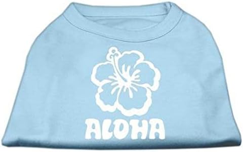 Mirage proizvodi za kućne ljubimce Aloha košulja za skeniranje cvijeća, velika, crvena