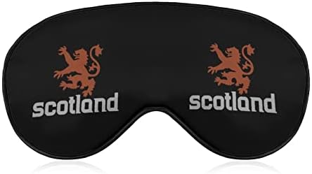 Scotland Lion uk škotska mekana maska ​​za oči efektivna maska ​​za spavanje spavanja Udobnost za povezivanje sa elastičnim podesivim remenom