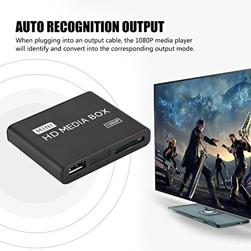 Mugast Multi Media Player, Mini FHD 1080p AV / YPRPB / HDMI / FAT16 / FAT32 / NTFS stereo multimedijalni igrač