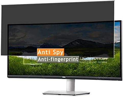Vaxson Zaštita ekrana za privatnost, kompatibilna sa Dell s3422dw 34 naljepnicom za zaštitu od špijunskog filma za Monitor [ ne kaljeno staklo ]