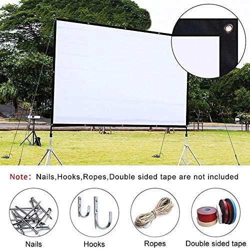 120 HD 4K film Portable 16: 9 ekran projektora film na otvorenom kućno kino