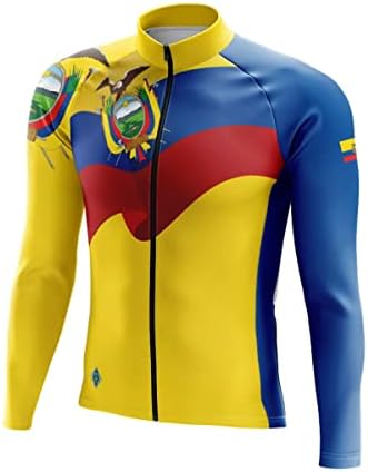 Mount Yale Outdoor Company tim Ekvador mašući ponosno ženski Žuti biciklistički dres & Bib kratki