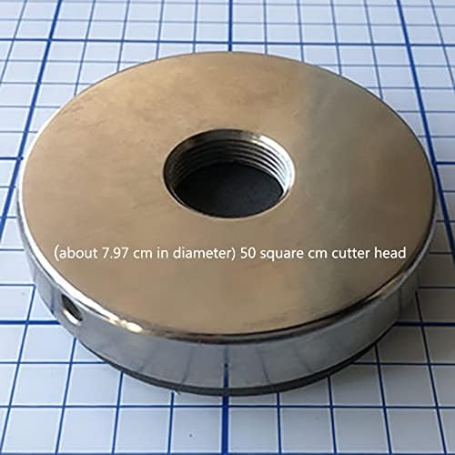 Hailland 100 cm² uzorak diskova, kružna ručna preša za rezanje mašina za rezanje, tkanina za disk Tekstilna tkanina Gram Mage stroj za rezanje kružnog uzoraka