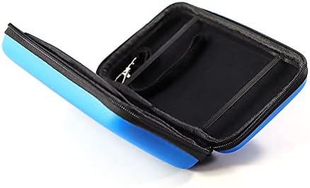 New2dsxl torbica za nošenje plava boja zamjena, kompatibilna sa za Nintendo Nova 2DS XL LL 2dsll ručna konzola za igru, EVA zaštitna tvrda torba za nošenje otporna na udarce
