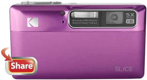 Kodak Slice 14MP digitalna kamera sa Schneider-Kreuznach prizmom 5x optički stabilizovani zum i 3,5-inčni LCD ekran osetljiv na dodir