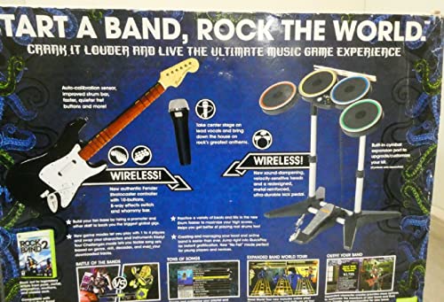 Rock Band Specijalno izdanje + Rock Band 2 softver za Xbox® 360