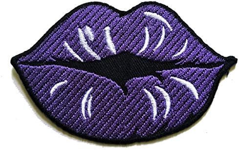 PP Patch Purple ruž za usne šminke Cartoon Kids Sew on Gvožđa na patch-u Apply Muškarci Ženska odjeća