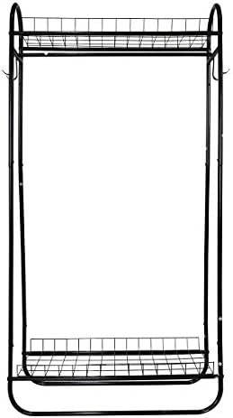 Kefair metalni stalak za odjeću Samostojeći ormar Organzier stalak za tešku odjeću sa 4 bočne