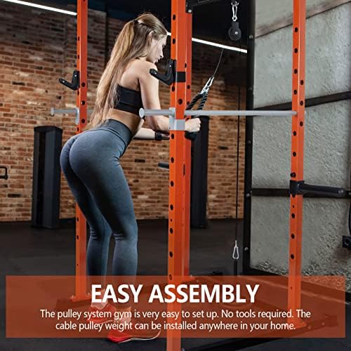 Mašina za remenice za muškarce žene profesionalna mišićna snaga fitnes sistem remenica težina oprema za kućnu teretanu za triceps Pull Down, biceps Curl, leđa, podlaktica, ramena