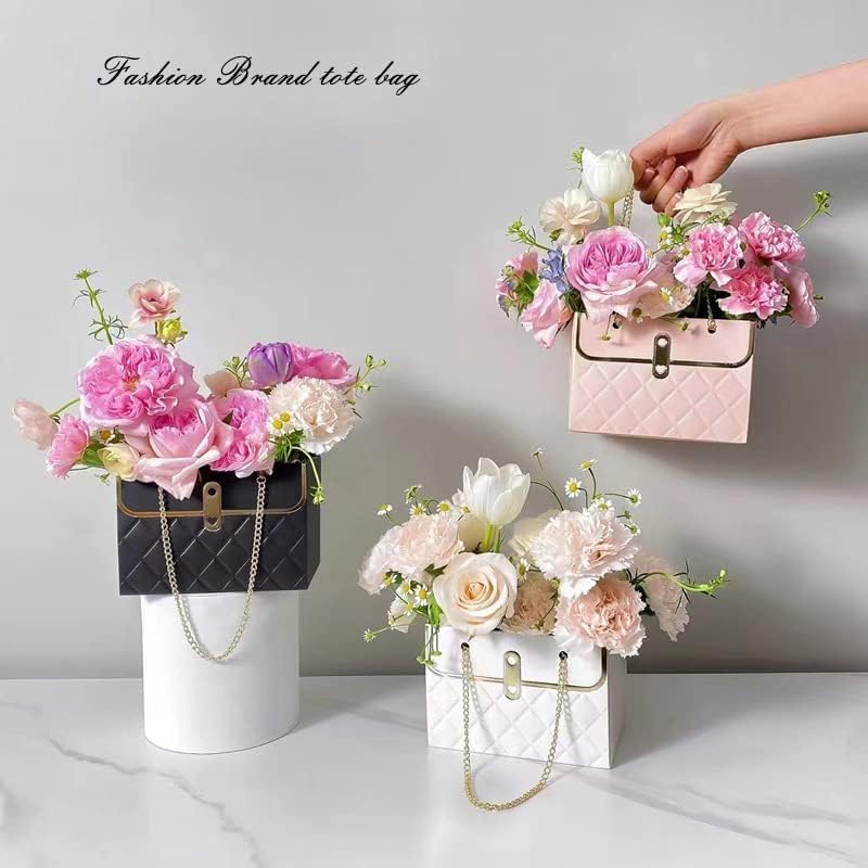5kom papir cvijet poklon torbe papir poklon torbe sa ručkama cvijet torbe za bukete cvjetna kutija za