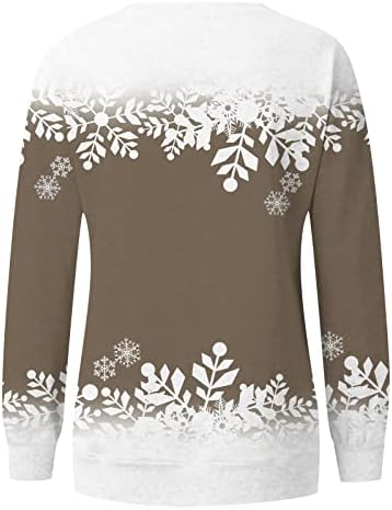 Safeydaddy Womens 1/4 Zip pulover Duks, ženska jesena moda 2022 Henley Tops bluza vrhova dukserica za odjeću