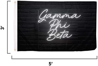 Gamma Phi Beta Sorority zastavu zastava 3 stopa x 5 stopa