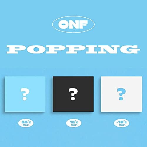 ONF Popping ljetni PopUp Album nasumična verzija CD+1p Poster+72p knjižica+2p Selfie PhotoCard+1p